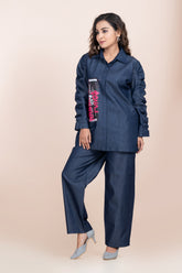 GIRLS JUST WANNA-DENIM CORD SET